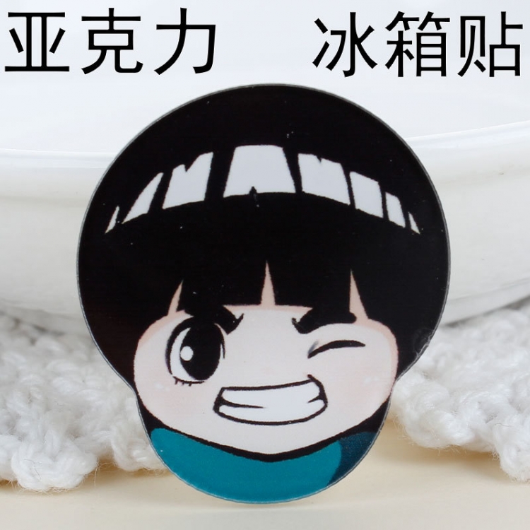 Naruto Refrigerator magnetic sticker decoration magnet sticker 3-5cm price for 10 pcs A69