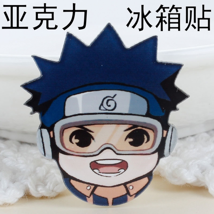 Naruto Refrigerator magnetic sticker decoration magnet sticker 3-5cm price for 10 pcs A73