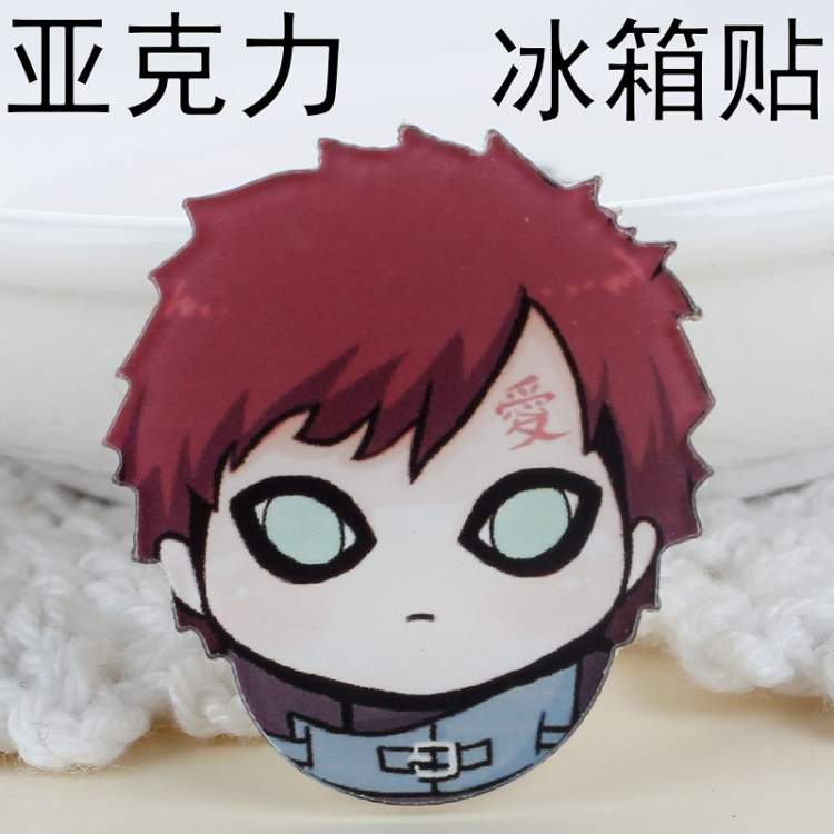 Naruto Refrigerator magnetic sticker decoration magnet sticker 3-5cm price for 10 pcs A70