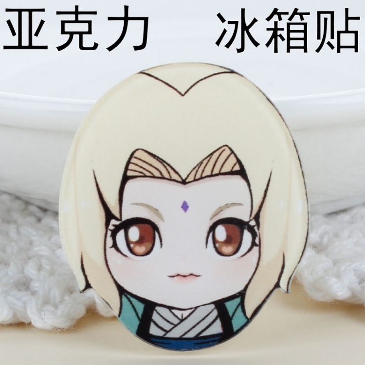 Naruto Refrigerator magnetic sticker decoration magnet sticker 3-5cm price for 10 pcs A76