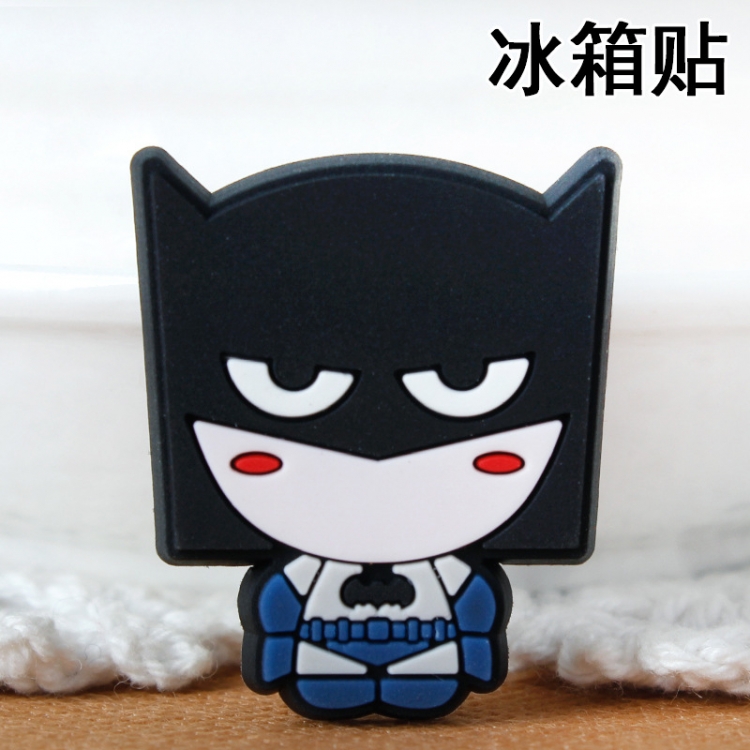 Batman Soft rubber material refrigerator decoration magnet magnetic sticker 3-5 cm  price for 10 pcs