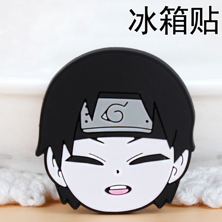 Naruto Soft rubber material refrigerator decoration magnet magnetic sticker 3-5 cm  price for 10 pcs