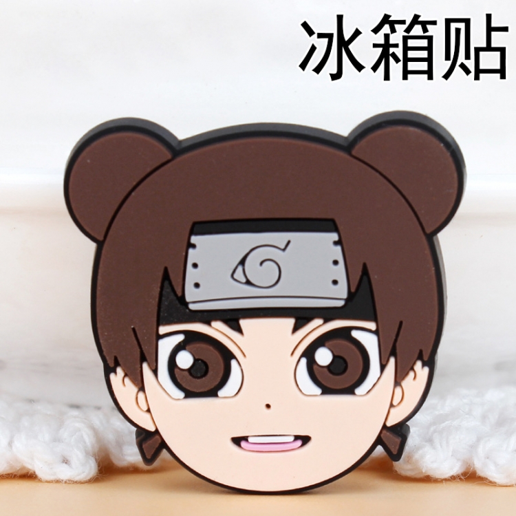 Naruto Soft rubber material refrigerator decoration magnet magnetic sticker 3-5 cm  price for 10 pcs