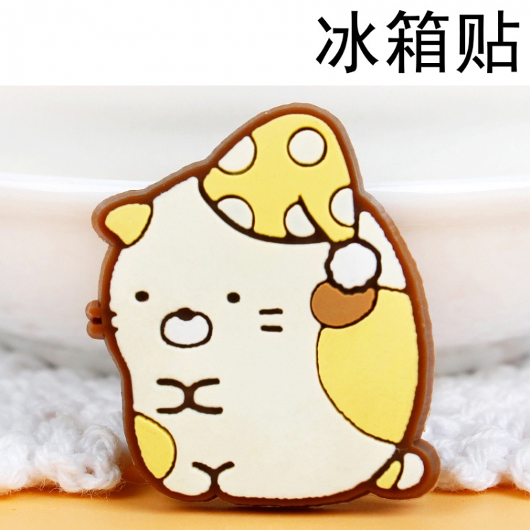 Corner creatures Soft rubber material refrigerator decoration magnet magnetic sticker 3-5 cm  price for 10 pcs