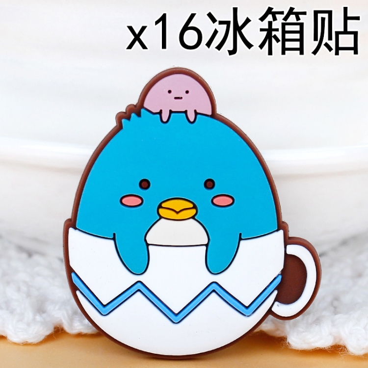 Corner creatures Soft rubber material refrigerator decoration magnet magnetic sticker 3-5 cm  price for 10 pcs