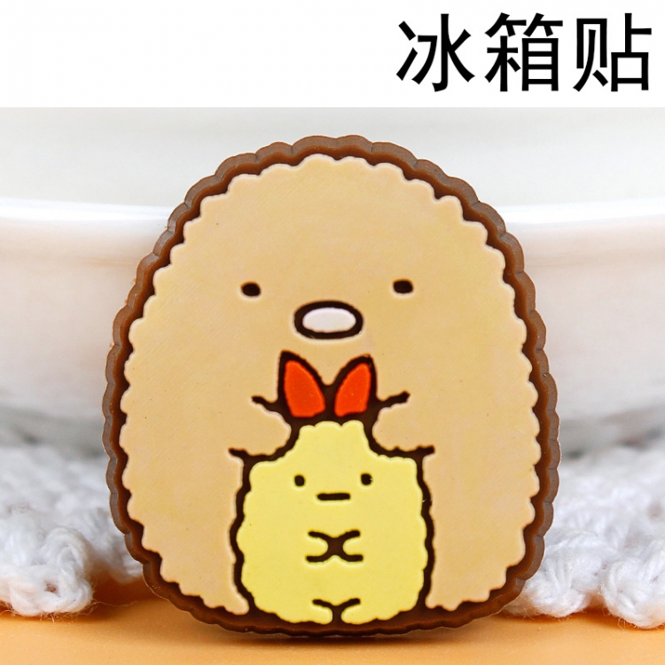 Corner creatures Soft rubber material refrigerator decoration magnet magnetic sticker 3-5 cm  price for 10 pcs