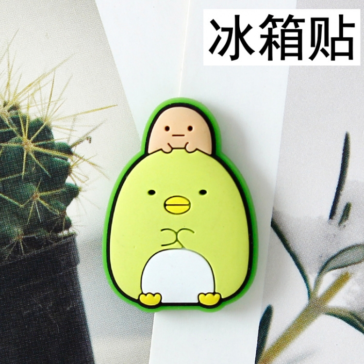 Corner creatures Soft rubber material refrigerator decoration magnet magnetic sticker 3-5 cm  price for 10 pcs