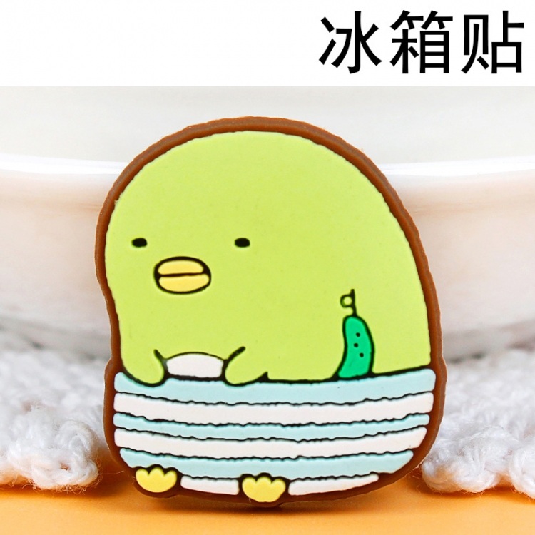 Corner creatures Soft rubber material refrigerator decoration magnet magnetic sticker 3-5 cm  price for 10 pcs