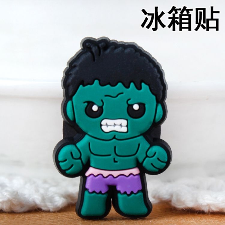 Justice League Soft rubber material refrigerator decoration magnet magnetic sticker 3-5 cm  price for 10 pcs