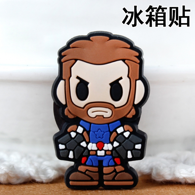 Justice League Soft rubber material refrigerator decoration magnet magnetic sticker 3-5 cm  price for 10 pcs