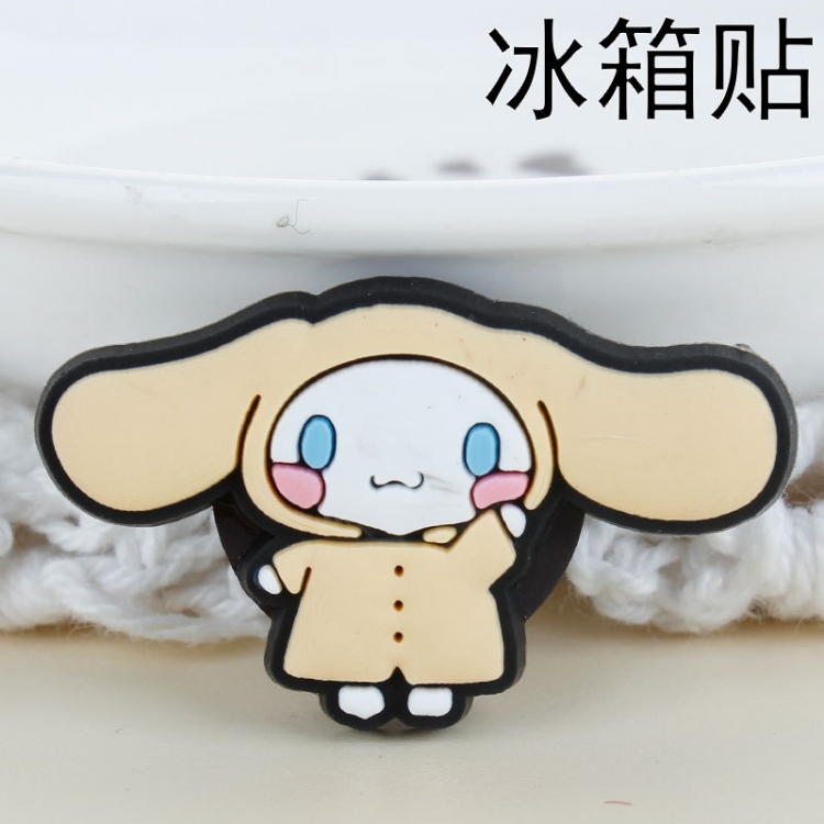 Cinnamoroll  Soft rubber material refrigerator decoration magnet magnetic sticker 3-5 cm  price for 10 pcs