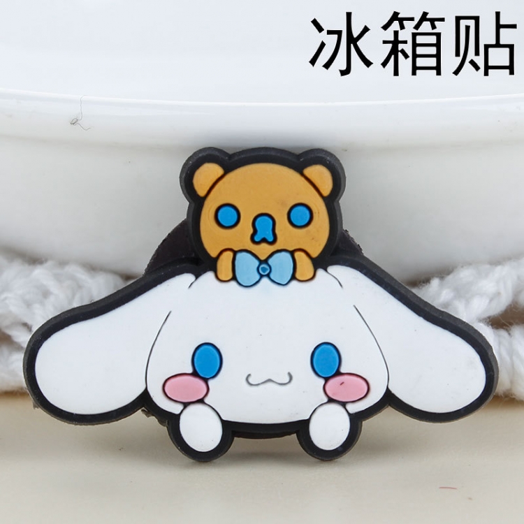 Cinnamoroll  Soft rubber material refrigerator decoration magnet magnetic sticker 3-5 cm  price for 10 pcs