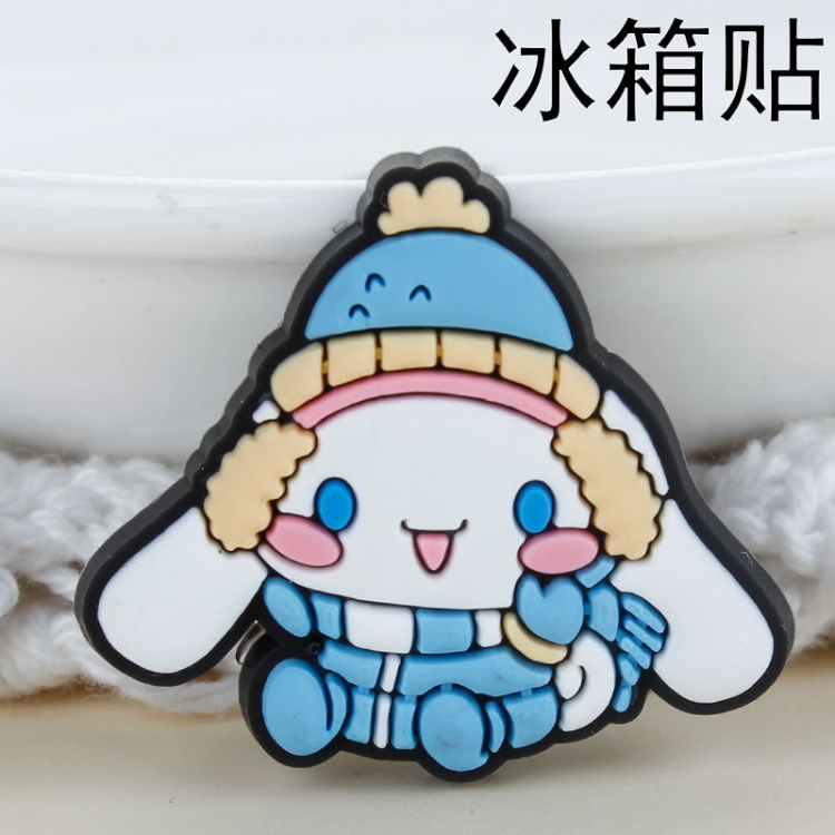 Cinnamoroll  Soft rubber material refrigerator decoration magnet magnetic sticker 3-5 cm  price for 10 pcs