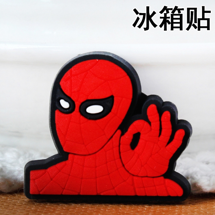 SpidermanSoft rubber material refrigerator decoration magnet magnetic sticker 3-5 cm  price for 10 pcs
