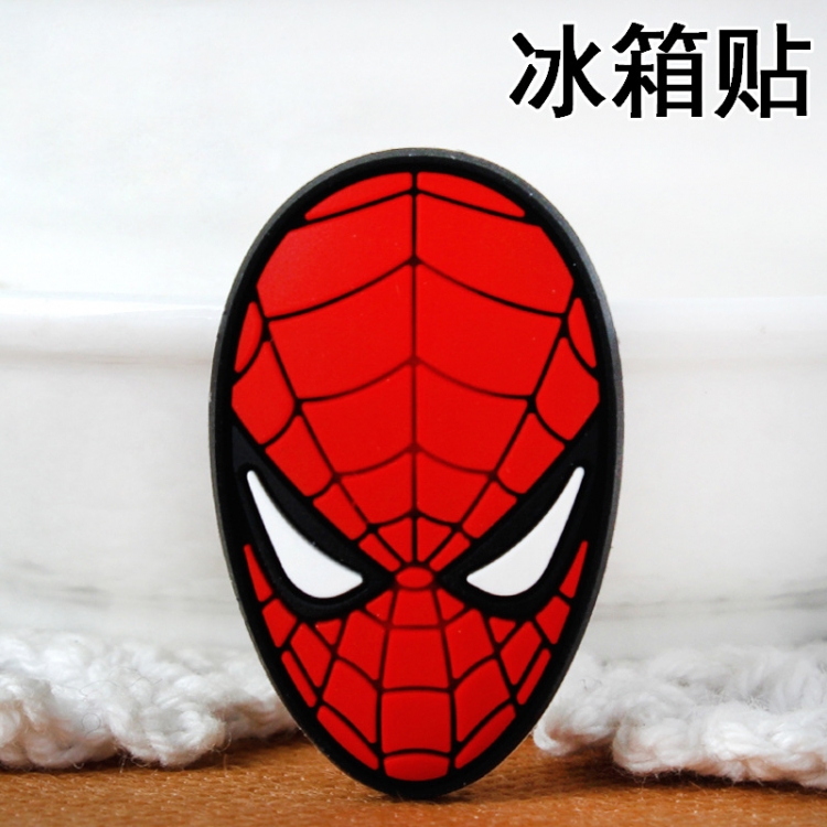 SpidermanSoft rubber material refrigerator decoration magnet magnetic sticker 3-5 cm  price for 10 pcs