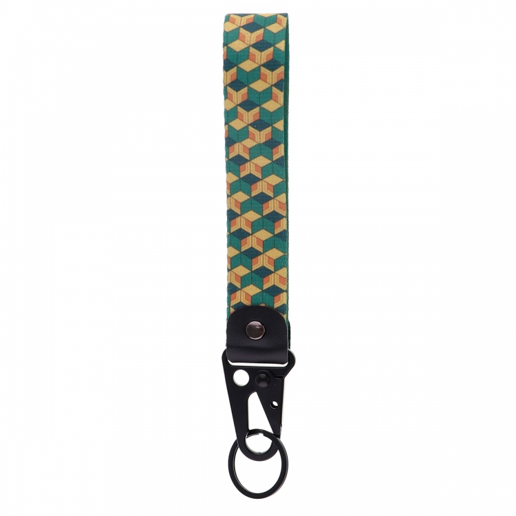 Demon Slayer Kimets Eagle beak keychain bag hanging piece leather rope hanging rope 9x2.5cm 30G price for 5 pcs HX8670