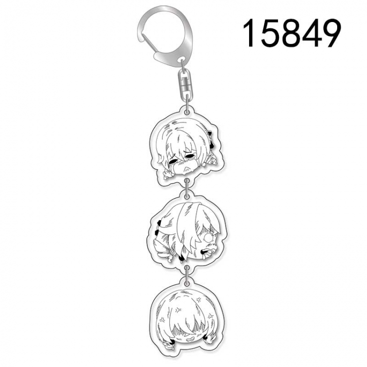 Honkai: Star Rail Anime acrylic Pendant Key Chain  price for 5 pcs