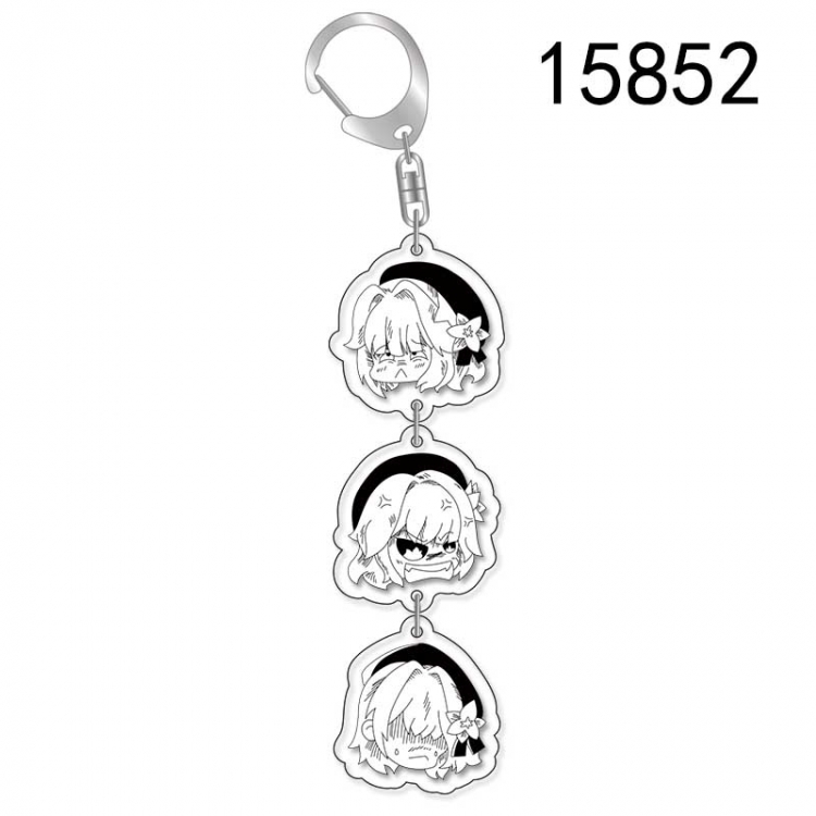 Honkai: Star Rail Anime acrylic Pendant Key Chain  price for 5 pcs