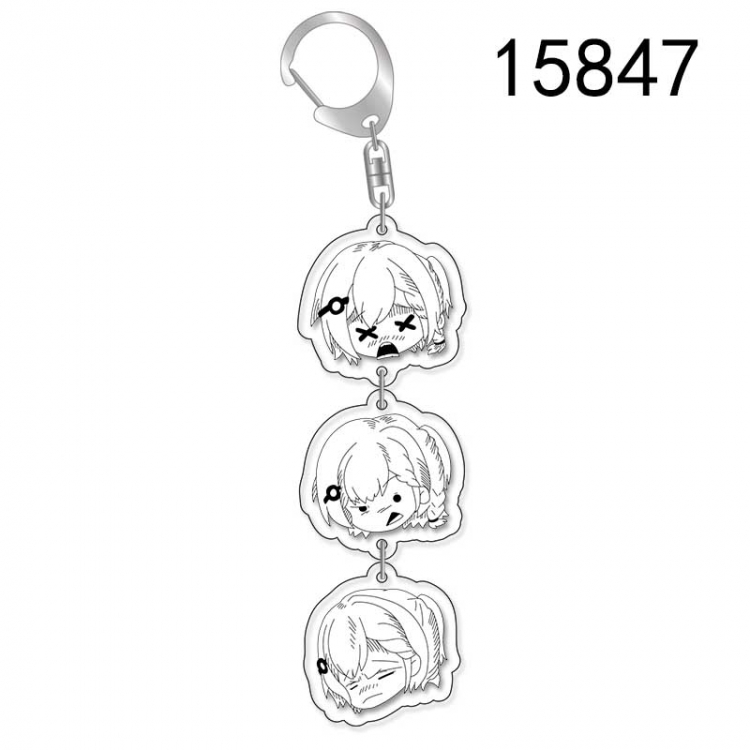 Honkai: Star Rail Anime acrylic Pendant Key Chain  price for 5 pcs