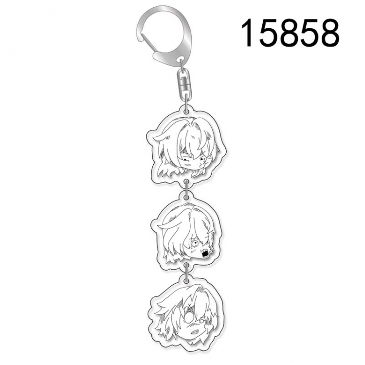Honkai: Star Rail Anime acrylic Pendant Key Chain  price for 5 pcs