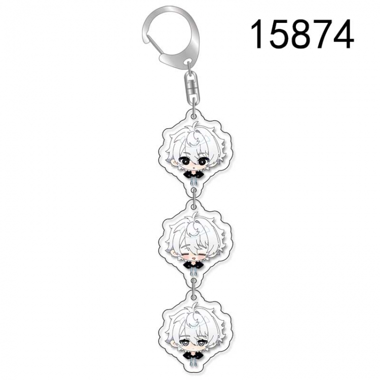 BLUE LOCK Anime acrylic Pendant Key Chain  price for 5 pcs