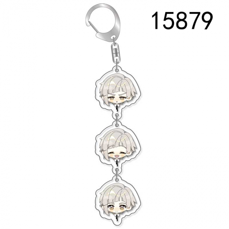 Bungo Stray Dogs Anime acrylic Pendant Key Chain  price for 5 pcs