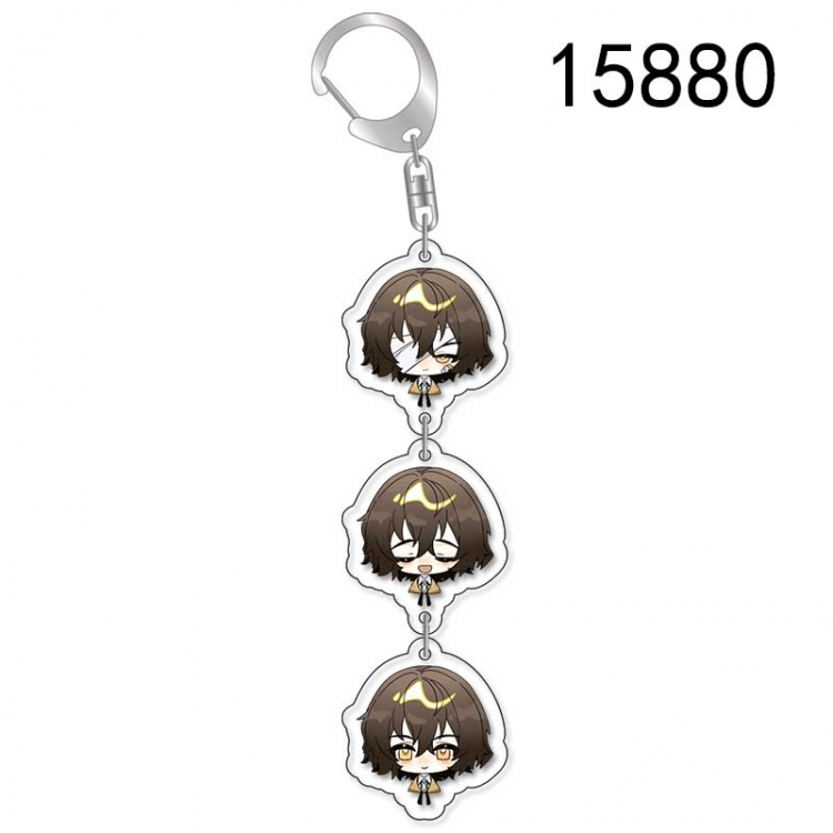 Bungo Stray Dogs Anime acrylic Pendant Key Chain  price for 5 pcs
