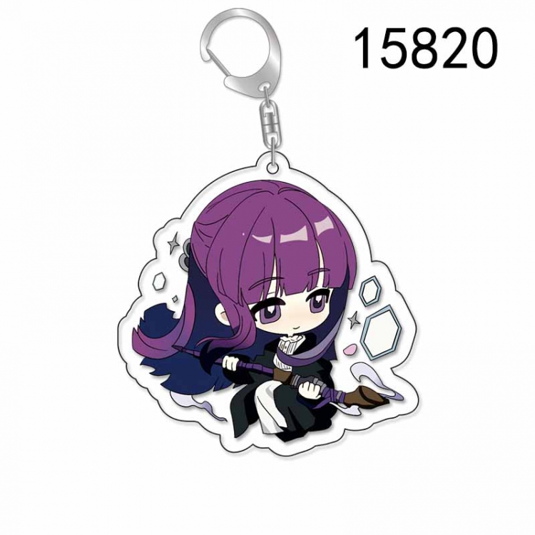 Frieren: Beyond Journey's End Anime Acrylic Keychain Charm price for 5 pcs