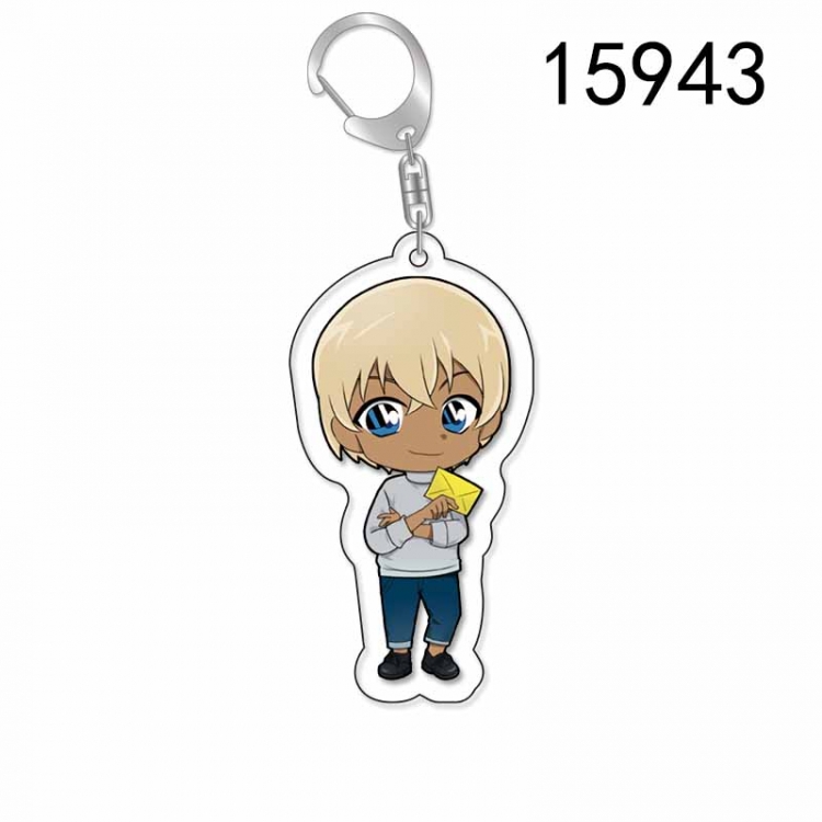 Detective conan Anime Acrylic Keychain Charm price for 5 pcs