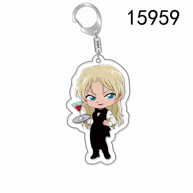 Detective conan Anime Acrylic Keychain Charm price for 5 pcs