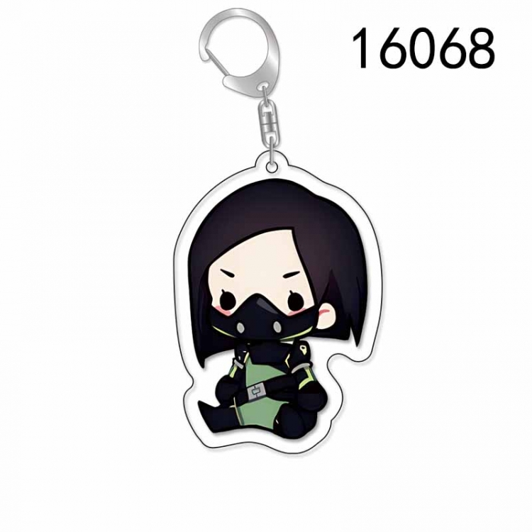 VALORANT Anime Acrylic Keychain Charm price for 5 pcs 16068