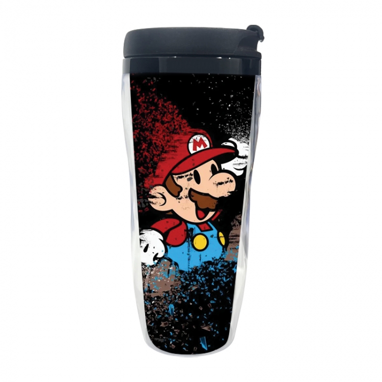  Super Mario Anime double-layer insulated water bottle and cup 350ML