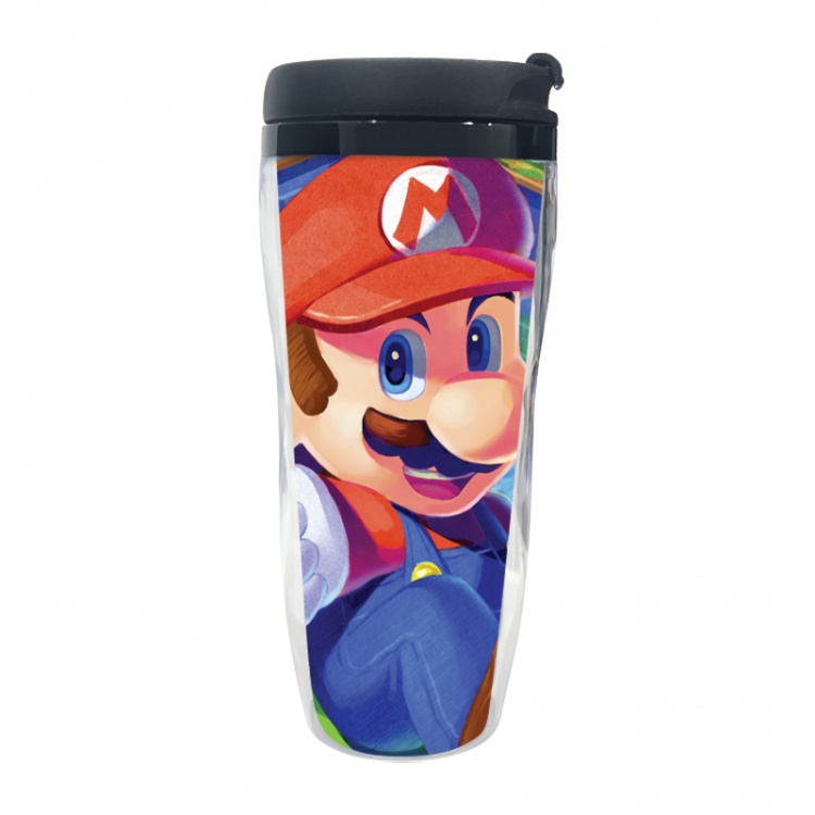  Super Mario Anime double-layer insulated water bottle and cup 350ML