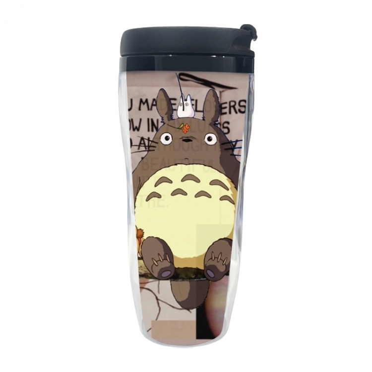 TOTORO Anime double-layer insulated water bottle and cup 350ML