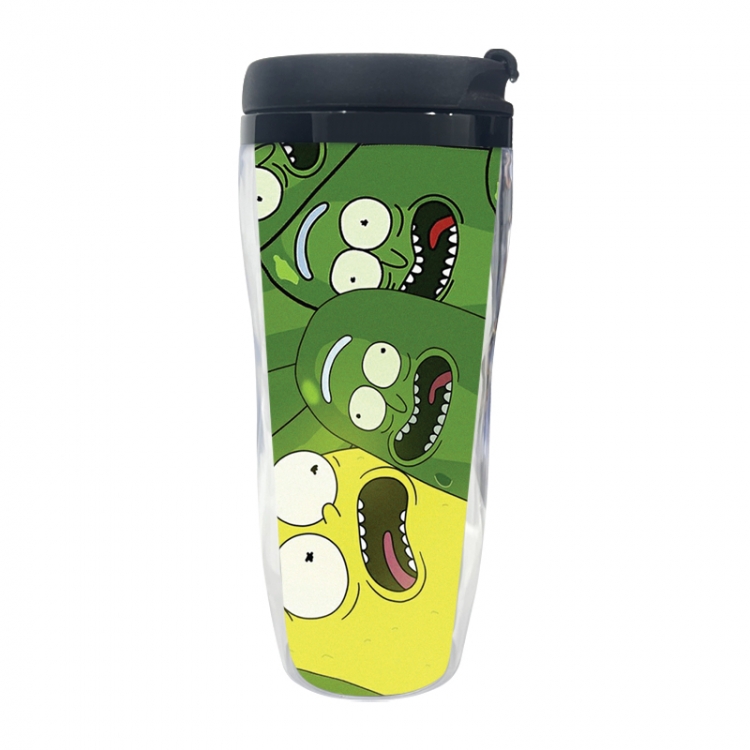 Rick and Morty Anime double-layer insulated water bottle and cup 350ML