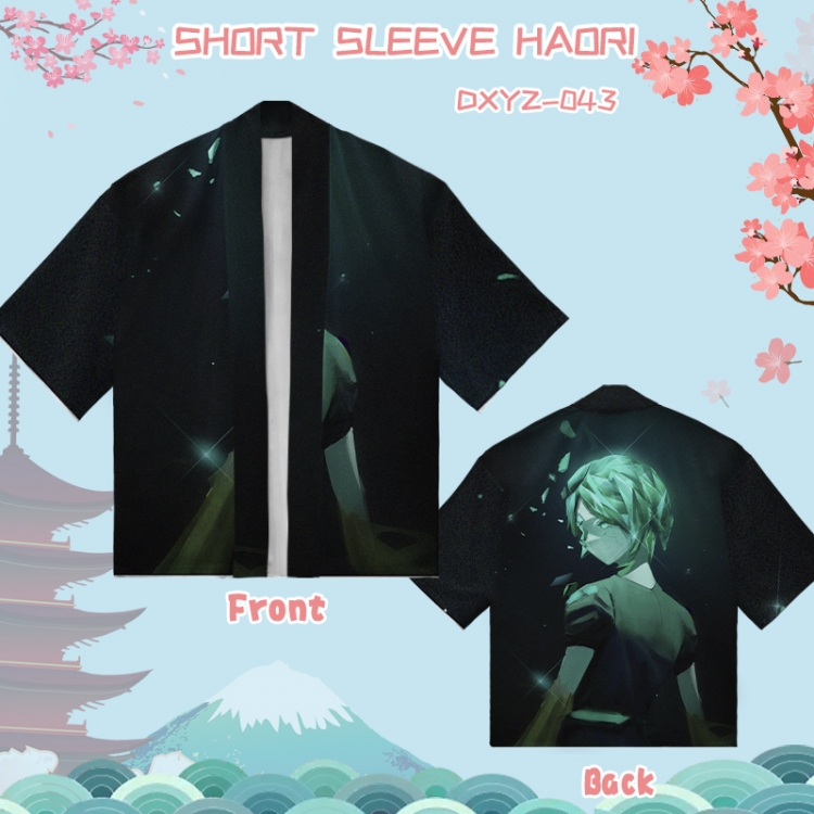 Houseki no Kuni Anime and Wind Feather Weaving Short sleeved T-shirt