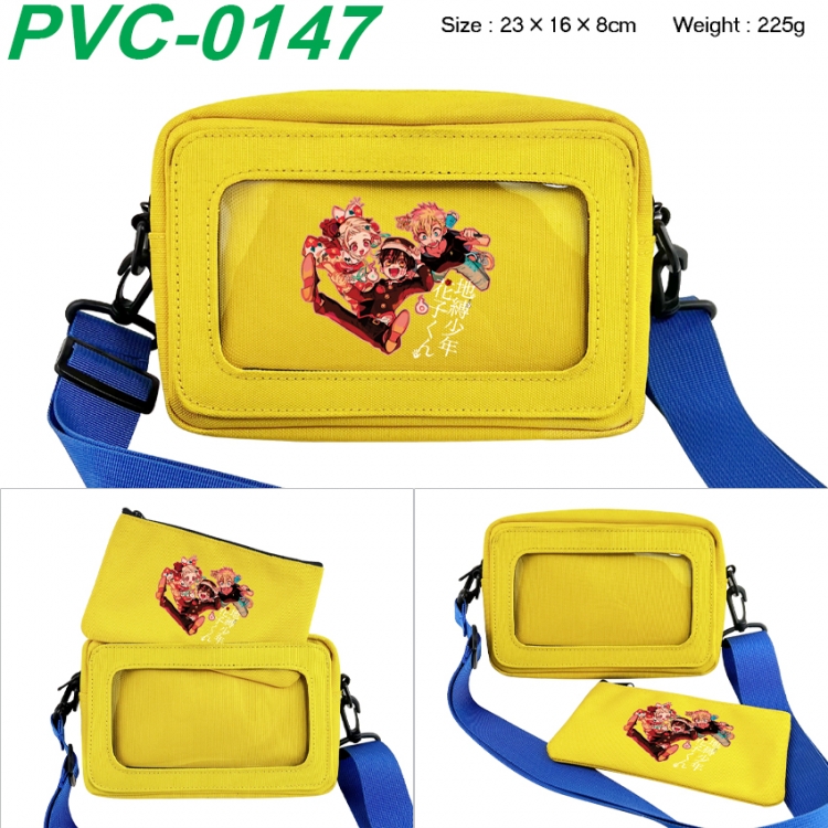 Toilet-bound Hanako-kun Anime PVC transparent small shoulder bag 23x16x8cm