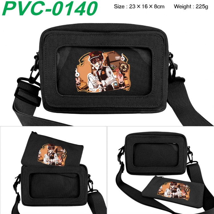 Toilet-bound Hanako-kun Anime PVC transparent small shoulder bag 23x16x8cm