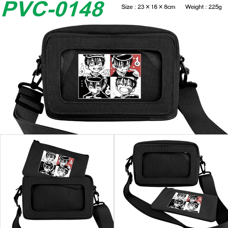Toilet-bound Hanako-kun Anime PVC transparent small shoulder bag 23x16x8cm