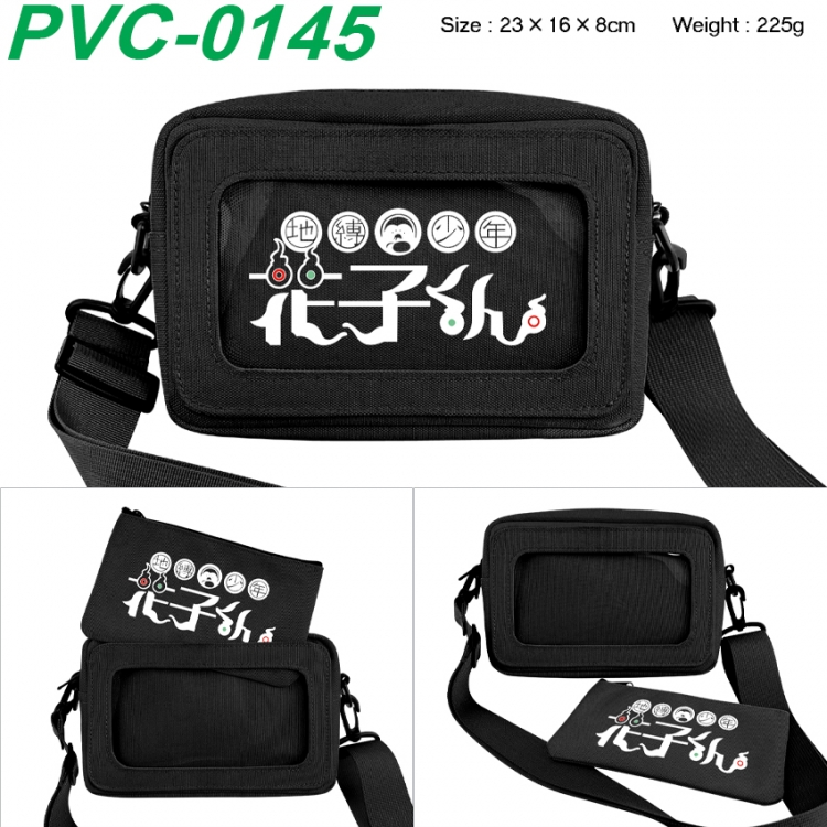 Toilet-bound Hanako-kun Anime PVC transparent small shoulder bag 23x16x8cm