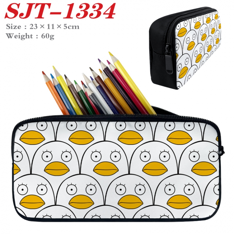  Gintama Anime nylon student pencil case 23x11x5cm 