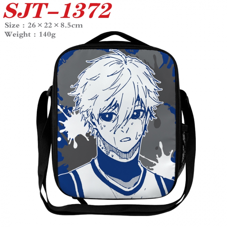 BLUE LOCK Anime Lunch Bag Crossbody Bag 26x22x8.5cm 