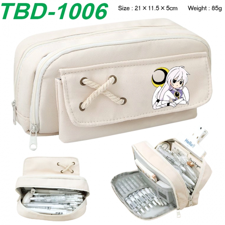 Card Captor Sakura Anime waterproof large capacity stationery box pencil case 21x11.5x5cm 85g