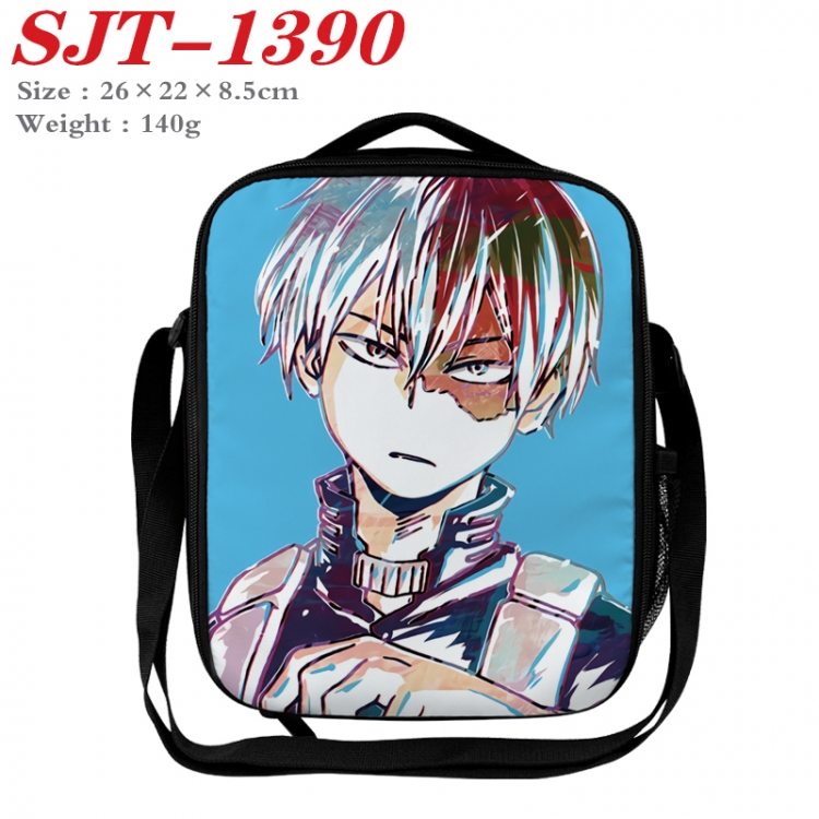 My Hero Academia Anime Lunch Bag Crossbody Bag 26x22x8.5cm