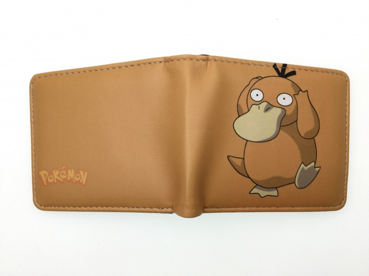 Pokemon Anime two fold  Short wallet 11X9.5CM 60G 