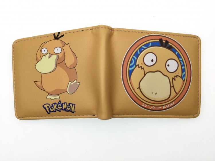 Pokemon Anime two fold  Short wallet 11X9.5CM 60G 