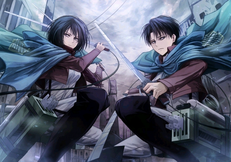 Shingeki no Kyojin Double sided acrylic light painting color changing light decorative painting ornament 22X15.5CM