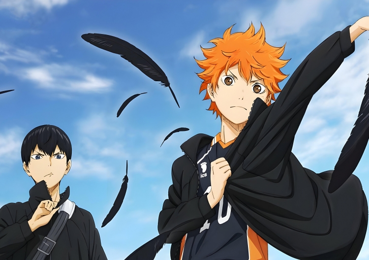 Haikyuu!! Double sided acrylic light painting color changing light decorative painting ornament 22X15.5CM