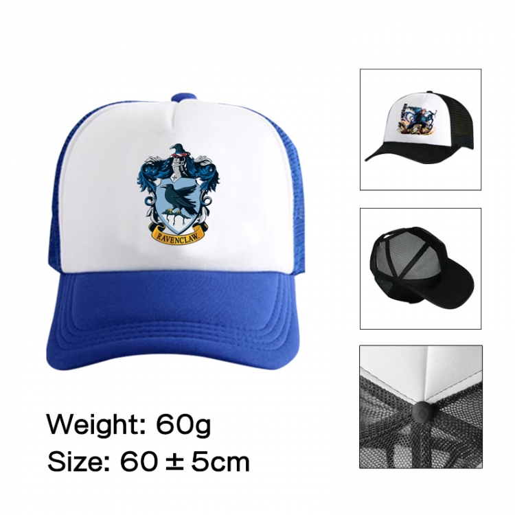 Harry Potter Anime peripheral color printed mesh cap baseball cap size 60 ± 5cm