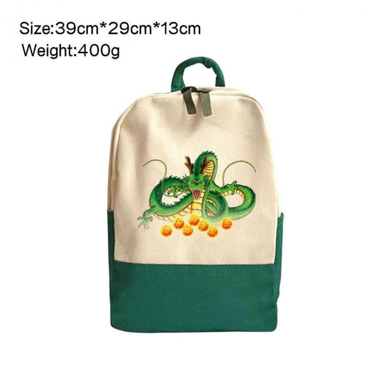 DRAGON BALL Anime Surrounding Canvas Colorful Backpack 39x29x13cm
